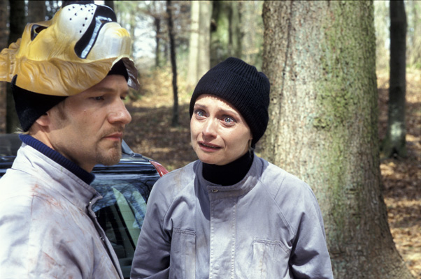 Thure Riefenstein als Jan-Konrad «Jako» Brenner Catherine Flemming als Katja Trenk in Tiefe Wunden - Polizeiruf 110
